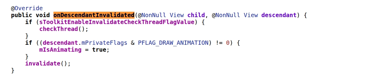 Android 15 通过 flag 恢复 checkThread
